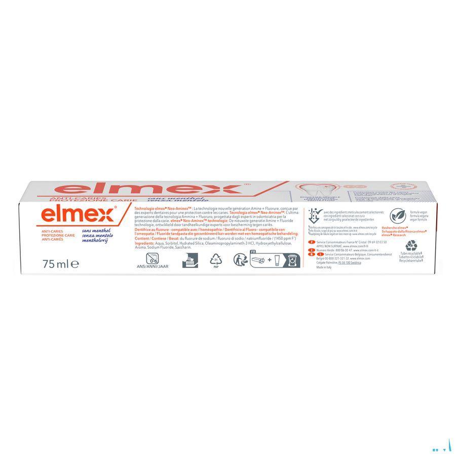 Elmex A/Caries Z/Menthol Tandpasta Tube 75 ml