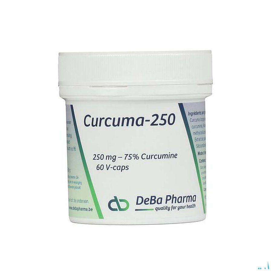 Curcuma-250 Capsule 120  -  Deba Pharma