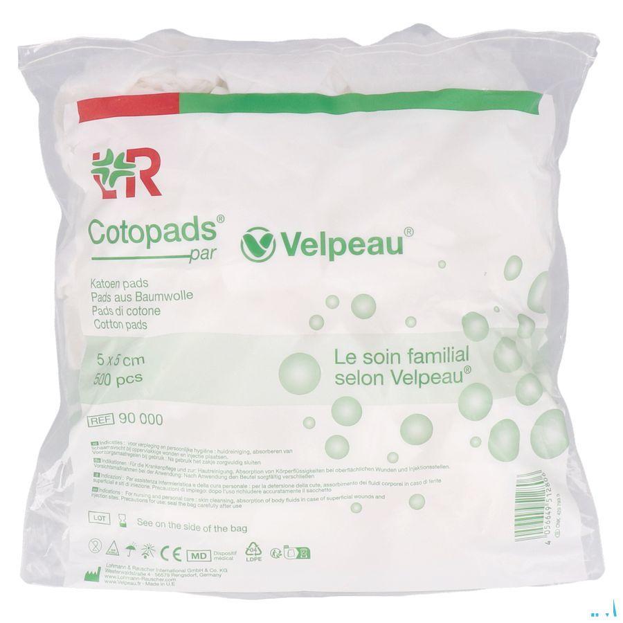 Cotopads Velpeau 5X5Cm Zakje 500 90000
