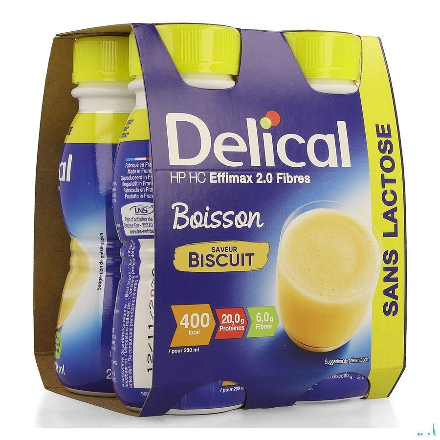 Delical Effimax 2.0 Biscuit 4x200 ml  -  Bs Nutrition