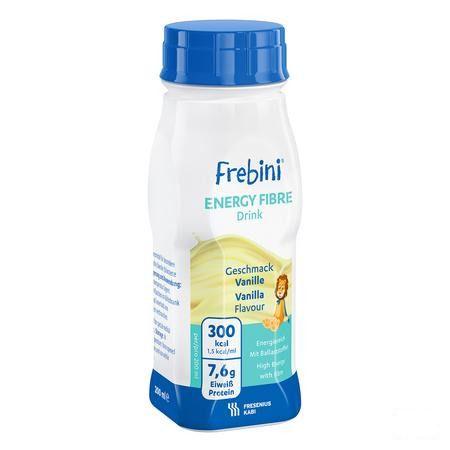 Frebini Energy Fibre Drink Enf Vanil Easyb.4x200 ml  -  Fresenius