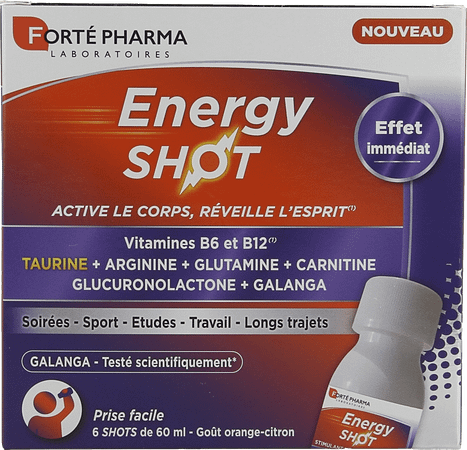 Energy Shot 6X60 ml  -  Forte Pharma