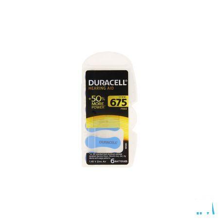 Duracell Easytab Hoorbatterij Da675 6 Blauw