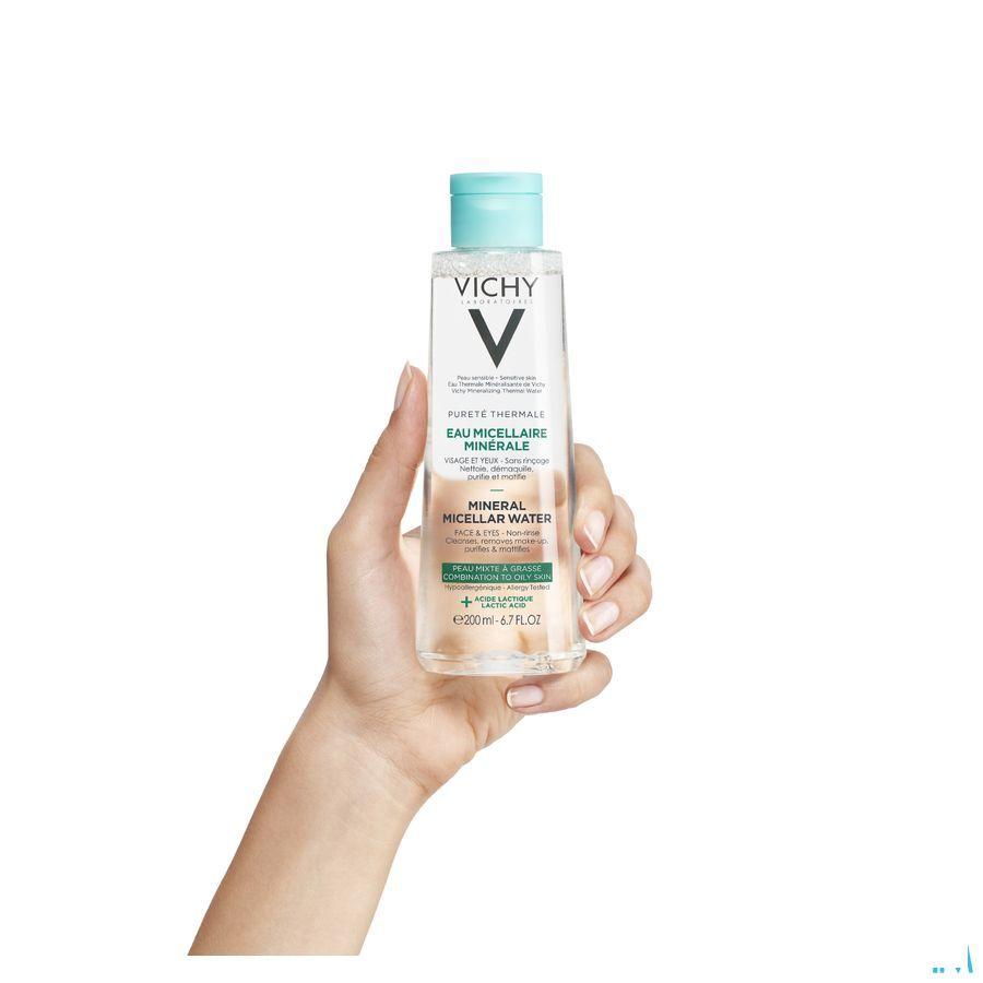 Vichy Pt Eau Micellaire Peau Mixte Grasse 200 ml  -  Vichy