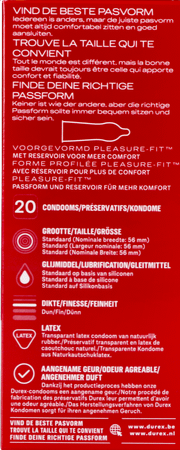Condomen Durex Thin Feel 20 St