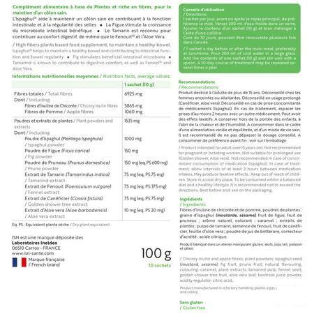 Detox Colon Isn Etui Sach 10X10G