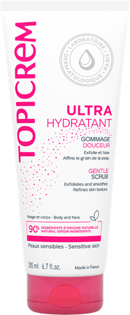 Topicrem Peeling Gezicht-lichaam Tube 200 ml