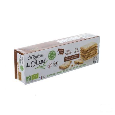 Celiane Zandkoekjes Natuur Bio 150 gr 4088  -  Revogan