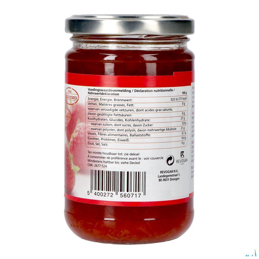 Prodia Broodbeleg Aardbei + Maltitol 300 gr 6071  -  Revogan
