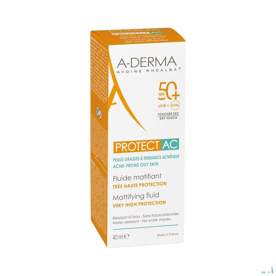 Aderma Protect Ac Fluide Matterend Spf50+ 40 ml