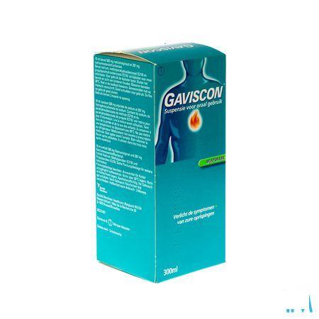 Gaviscon Menthe Munt Suspensie Drink 300 ml