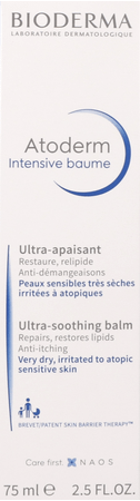 Bioderma Atoderm Intensive Baume Tube 75 ml
