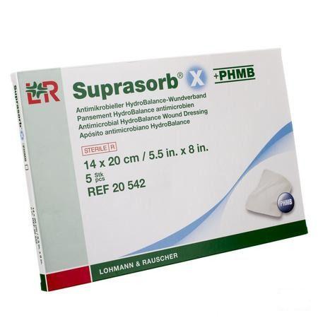 Suprasorb X Verband Phmb Ster 14x20cm 5 20542  -  Lohmann & Rauscher