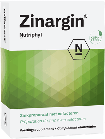 Zinargin Comprimes 60  -  Nutriphyt Zinargin Comprimes 60  -  Nutriphyt