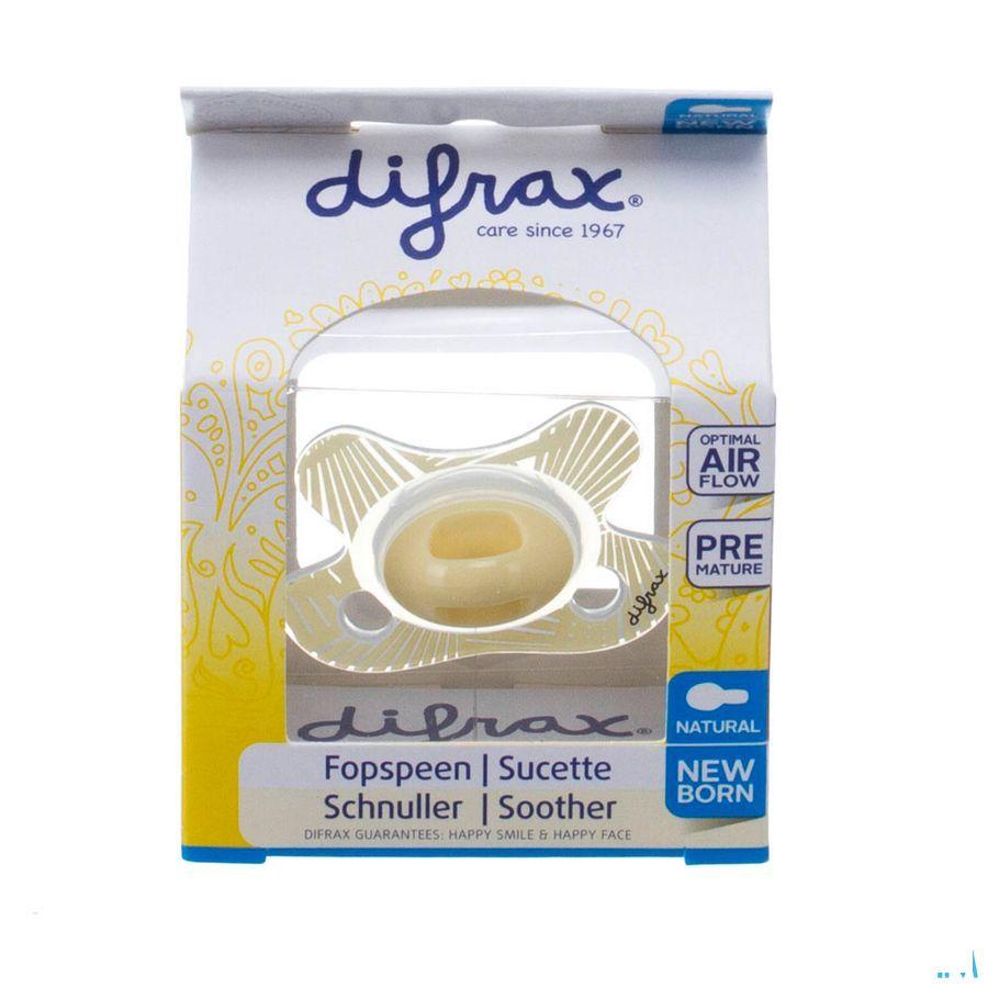 Difrax Fopspeen Natural Newborn  -  Difrax