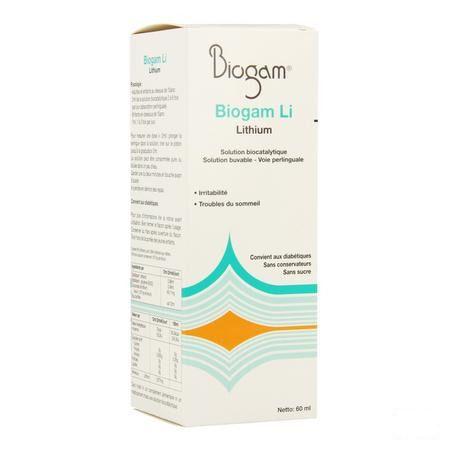 Biogam Li Flacon 60 ml  -  Sterop