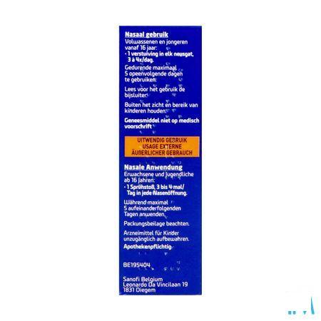 Rhinospray Eucalyptol Verstopte Neus 1,18mg/ml Neusspray 10 ml