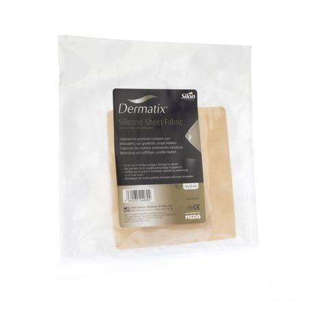 Dermatix Silicone Sheet Clear Adhesive 13x13cm 1