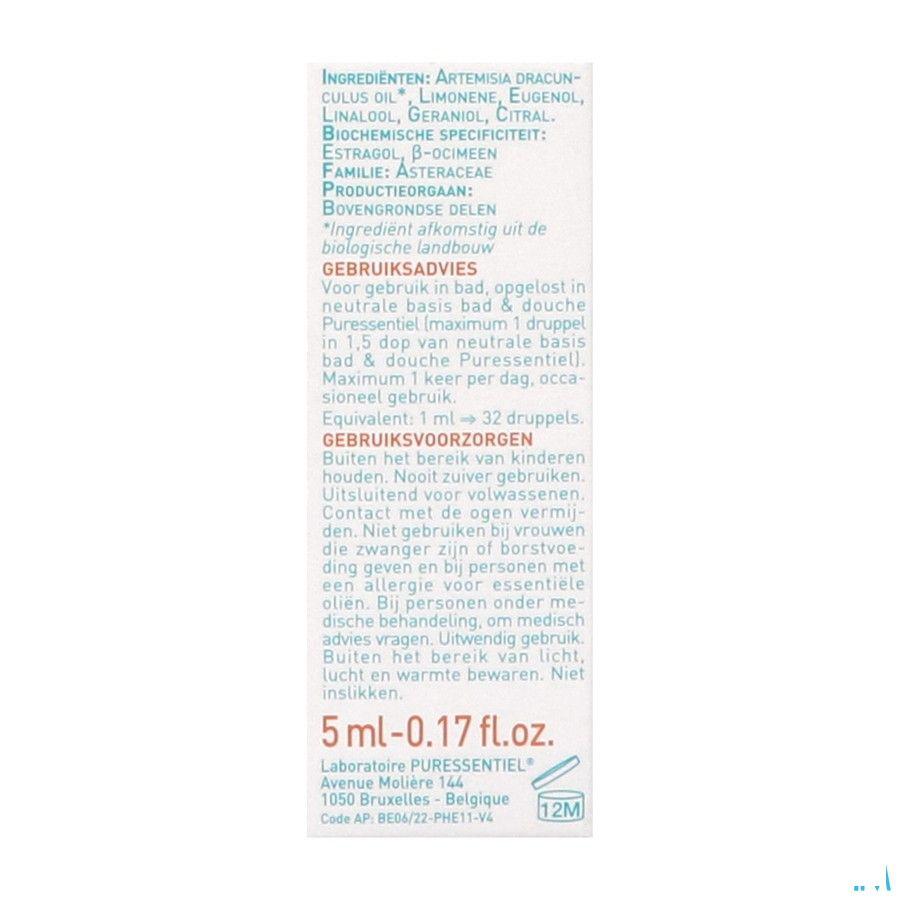 Puressentiel Eo Drageeon Essentiele Olie 5 ml  -  Puressentiel