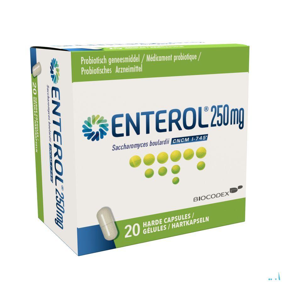 Enterol 250 mg Capsule Harde Dur 20 X 250 mg