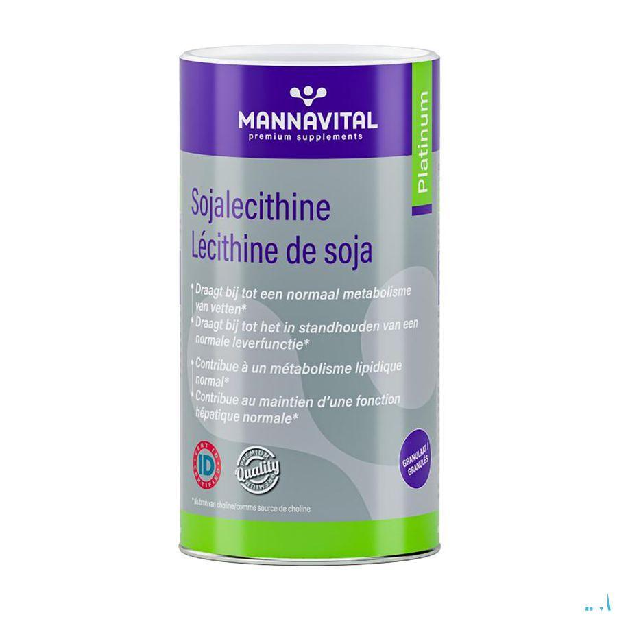 Mannavital Lecithine Soja Platinum Gran 500 Gr