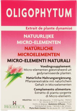 Oligophytum Lithium Tube Microcomp 3x100 Holistica  -  Bioholistic Diffusion