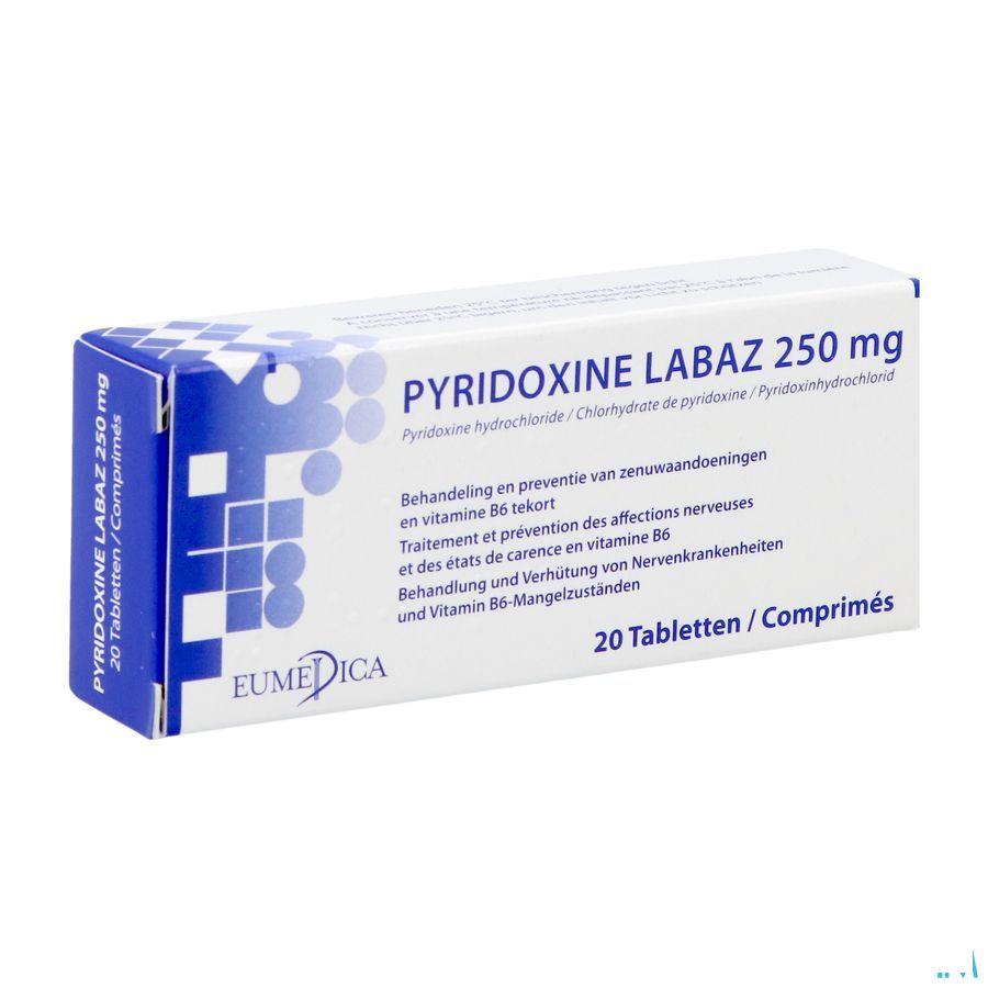 Pyridoxine Tabletten 20x250 mg