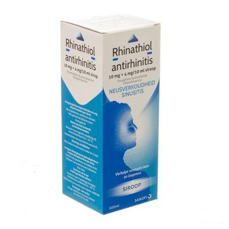 Rhinathiol Antirhinitis Sirop 200 ml
