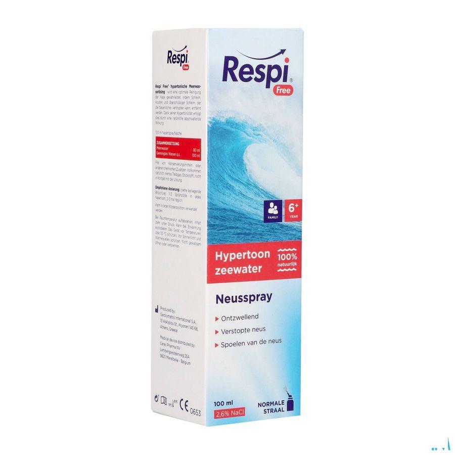 Respi Free Hypertonic Family Spray 100 M 