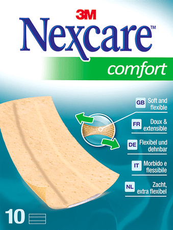 Nexcare 3m Comfort Strips 10cm 10 N1170b  -  3M