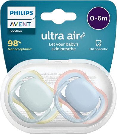 Philips Avent Sucette 0M+ Ultra Air Mix 2