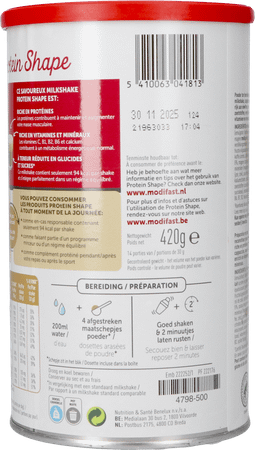 Modifast Protein Shape Cappuccino Milkshake 420g