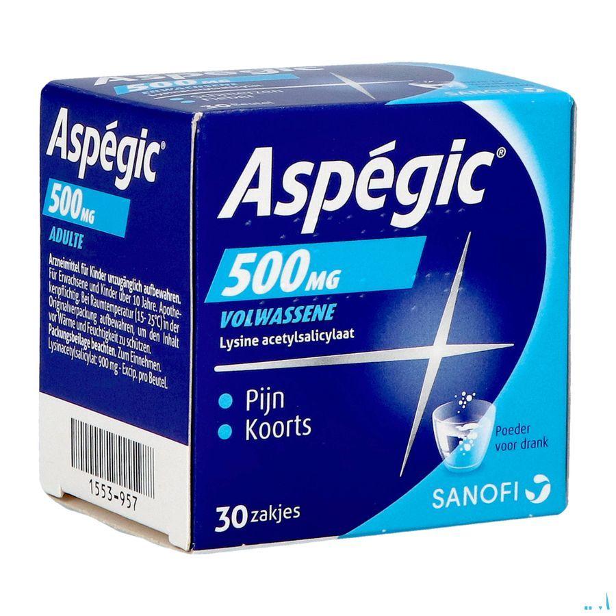 Aspegic 500 Pulv 30x 500 mg