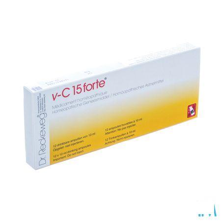 Reckeweg Dr. V-c 15 Fort Ampoule 12x10 ml  -  Nut-Hom-Phyt