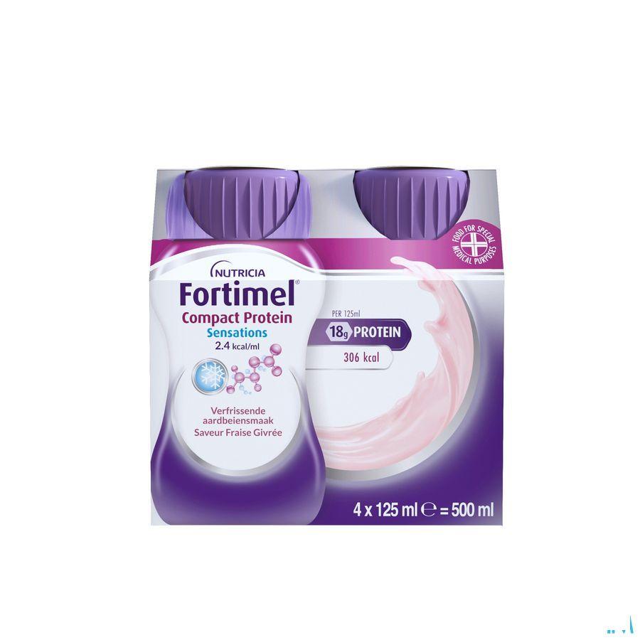 Fortimel Compact Protein Verfriss.Vruchten 4 x 125 ml