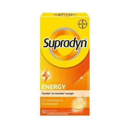 Supradyn Energy Bruistabletten 30  -  Bayer