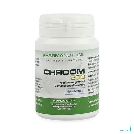 Chrome Picolinate 200 Tabl 60 Pharmanutrics  -  Pharmanutrics