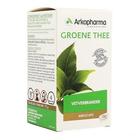 Arkogelules The Vert (camiline) Vegetal 150  -  Arkopharma