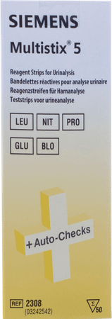 Multistix 5 Bandel 50 2308  -  Infinity Pharma
