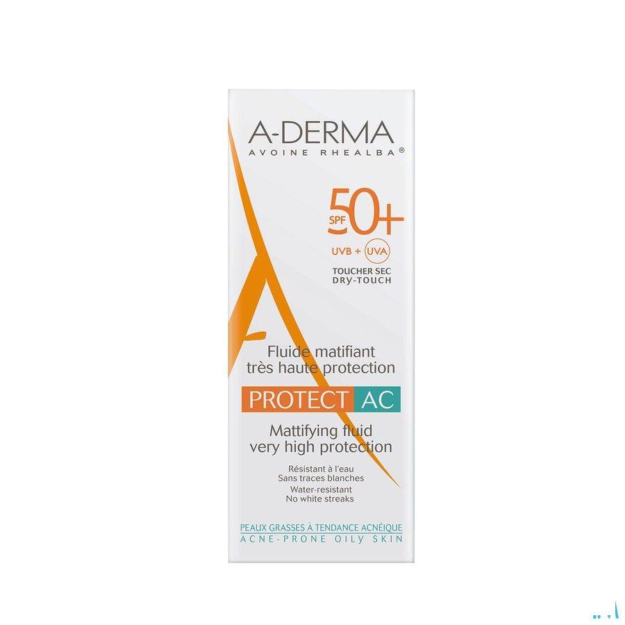 Aderma Protect Ac Fluide Matterend Spf50+ 40 ml