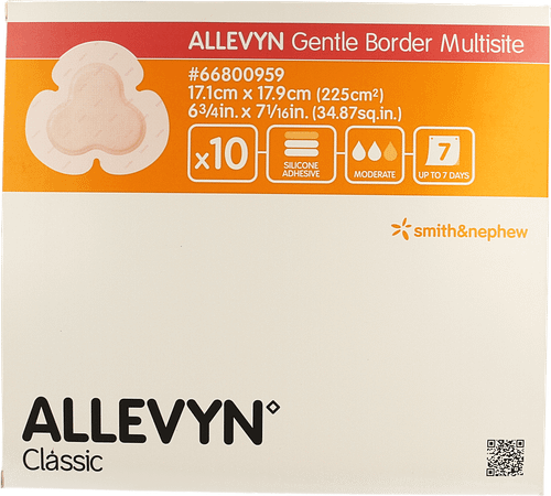 Allevyn Ag Verband Klevend Silic. 17,5x17,5cm 10  -  Smith Nephew