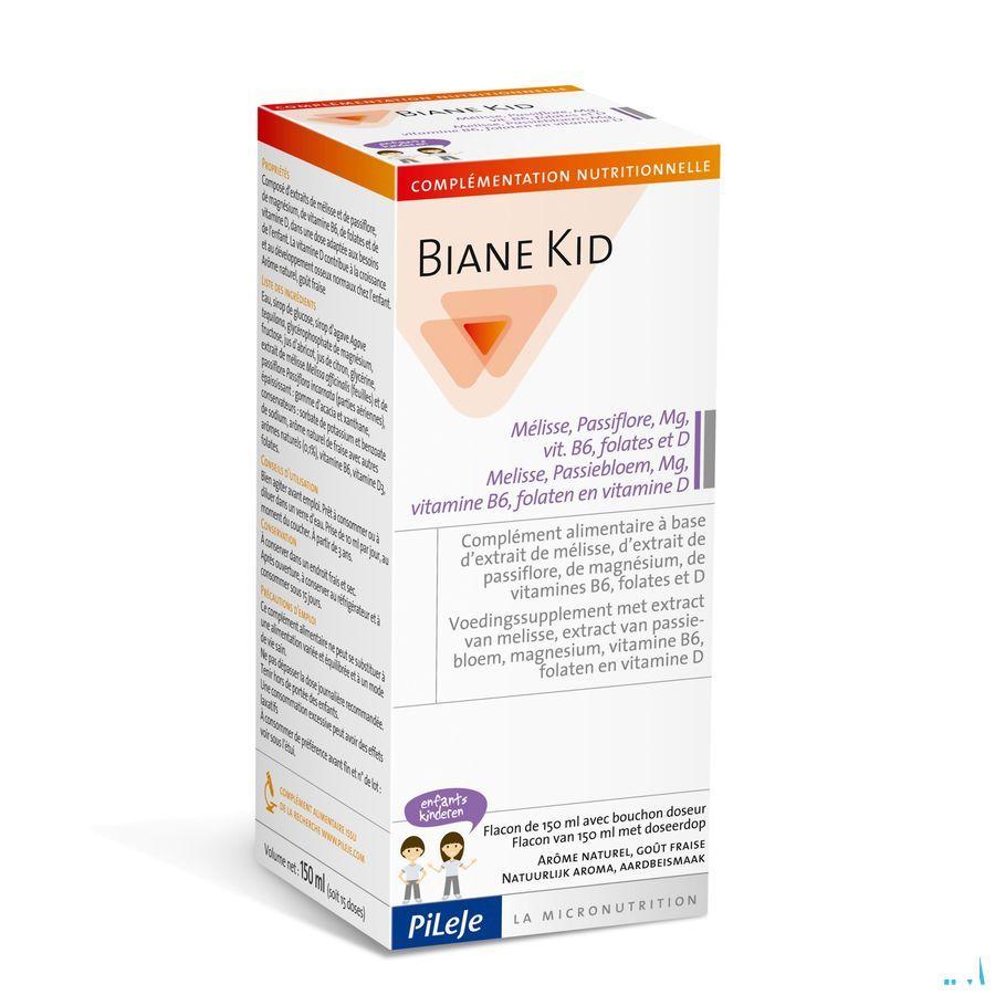 Biane Kid Melisse Passiebloem Siroop 150 ml  -  Pileje