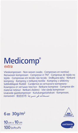 Medicomp 10x10cm 6l. Nst. 100 P/s  -  Hartmann