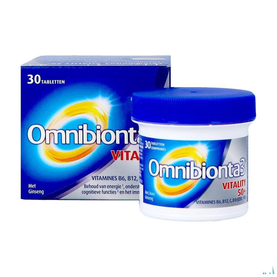 Omnibionta 3 Vitality 50+ Tabl 30