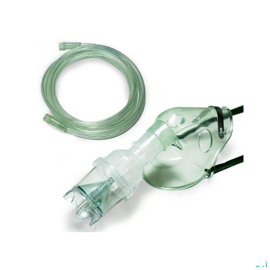 Hsiner Aerosol Kit Jetable Ad (masq + nebul + tube 2m) Hs3121  -  Bomedys
