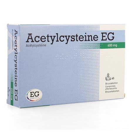 Acetylcysteine EG 600 mg Bruistabletten 60x600 mg  -  EG