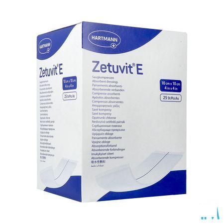 Zetuvit E 10x10cm St. 25 P/s  -  Hartmann