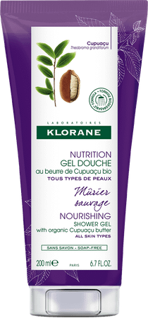Klorane Corps Gel Douche Murier Sauvage 200 ml