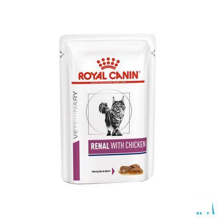 Royal Canin Vdiet Feline Renal Chicken 12X85G