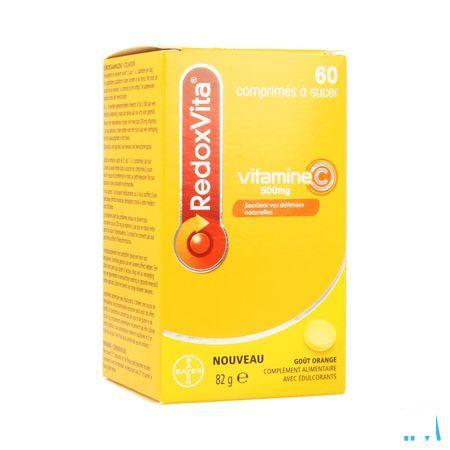 Redoxvita 500 mg Sinaas Zuigtabl 60